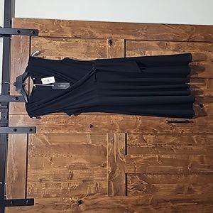 Society faux wrap dress